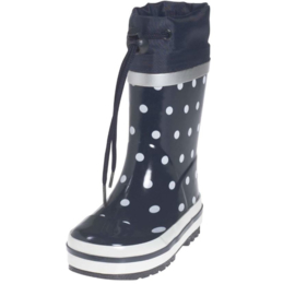 Playshoes - Regenlaarzen - Blauw - Witte - Stippen