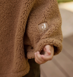 Jollein - Cosy Poncho - Teddy Fleece - Dark Hazel - 12/36 maanden