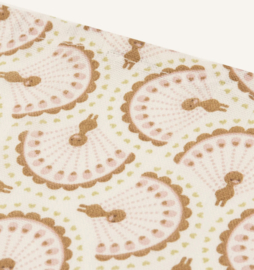 Jollein - Hydrofiele Doek Small 70x70cm - Soft Plumes - 3 Stuks