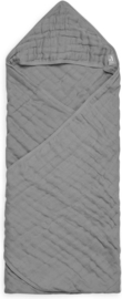 Jollein - Badcape - Wrinkled - 75x75cm - Storm - Grey