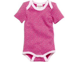 Playshoes - Rompers - 3 stuks - Roze - Wit - Korte mouw - Baby