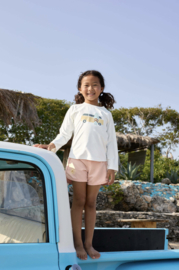 Lässig - UV - T-shirt - Surfy - Camping - Sea salt - Lange mouw - Maat 116