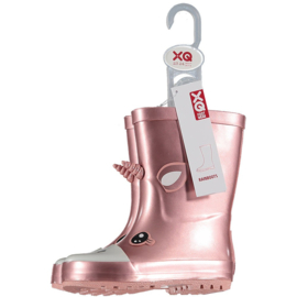 XQ Footwear - Regenlaarzen - Unicorn - Kids - Roze