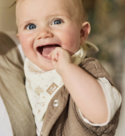 Jollein - Slab bandana - Leafy Dreams - 2 stuks