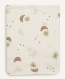 Jollein - Hydrofiele washandjes - 15x20cm - Over the Moon - 3 stuks