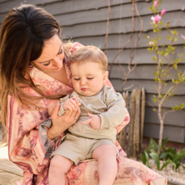 Dirkje - Trui - Sweater - Zeedieren - Soft Sage