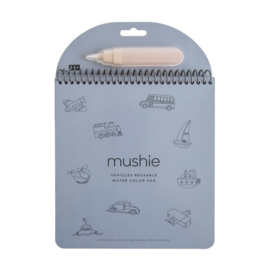 Mushie - Herbruikbare - Waterverfpads - Voertuigen