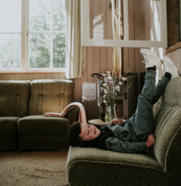 Koko Noko - Joggingbroek - Cargo - Dark Green - Bio Cotton