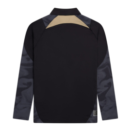 Cruyff - Zip Top - Sporttop - Zwart - Goud