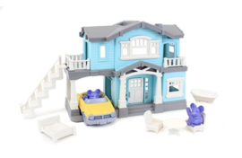 Greentoys - Poppenhuis - Blauw