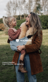 Wildride - Kinderdrager - Draagzak - Denim