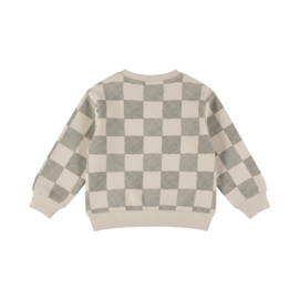 Dirkje - Sweater - Geblokt - Loose fit - Angora