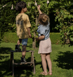 Koko Noko - T-shirt - Korte - Mouw - Geel - Backprint