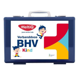 HeltiQ - Kinderverbanddoos - BHV - met - wandhouder