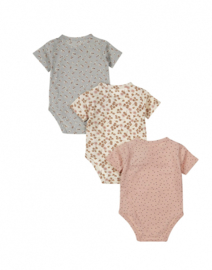 Dirkje - Rompers - Multi - Colour - 3 stuks - Bio - Cotton