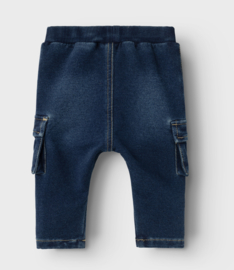 Name It - Broek - Ben - Cargo - Dark - Blue - Denim - Soft