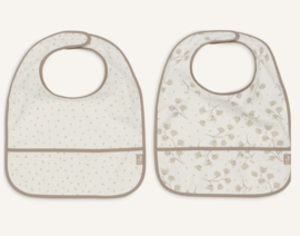 Jollein slab - Waterproof - Leafy Dreams - 2 stuks