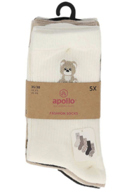 Apollo - Sokken - Beertjes - 5-pack