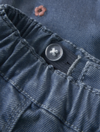 Name It - Broek - NBFROSE - Bloemetjes - Soft Denim