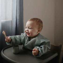 Mushie - Voedingslepels - Baby - 2 Stuks - Cambridge Blue - Shifting Sand