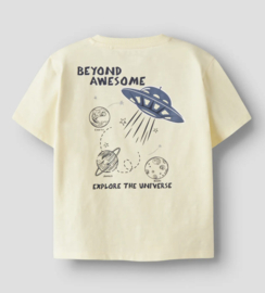 Name It - T-shirt - NMMDib - Backprint - Pear Sorbet