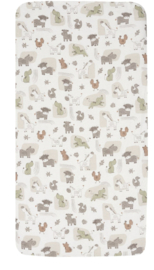 Jollein - Hoeslaken Jersey - Barn Buddies - 70/75x140/150 cm