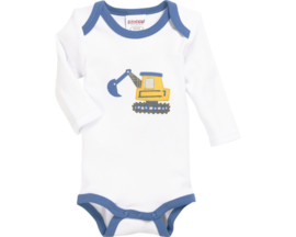 Playshoes - Rompers - 3 stuks - Blauw - Wit - Jongens