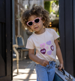 Koko Noko - T-shirt - Korte - Mouw - Beige