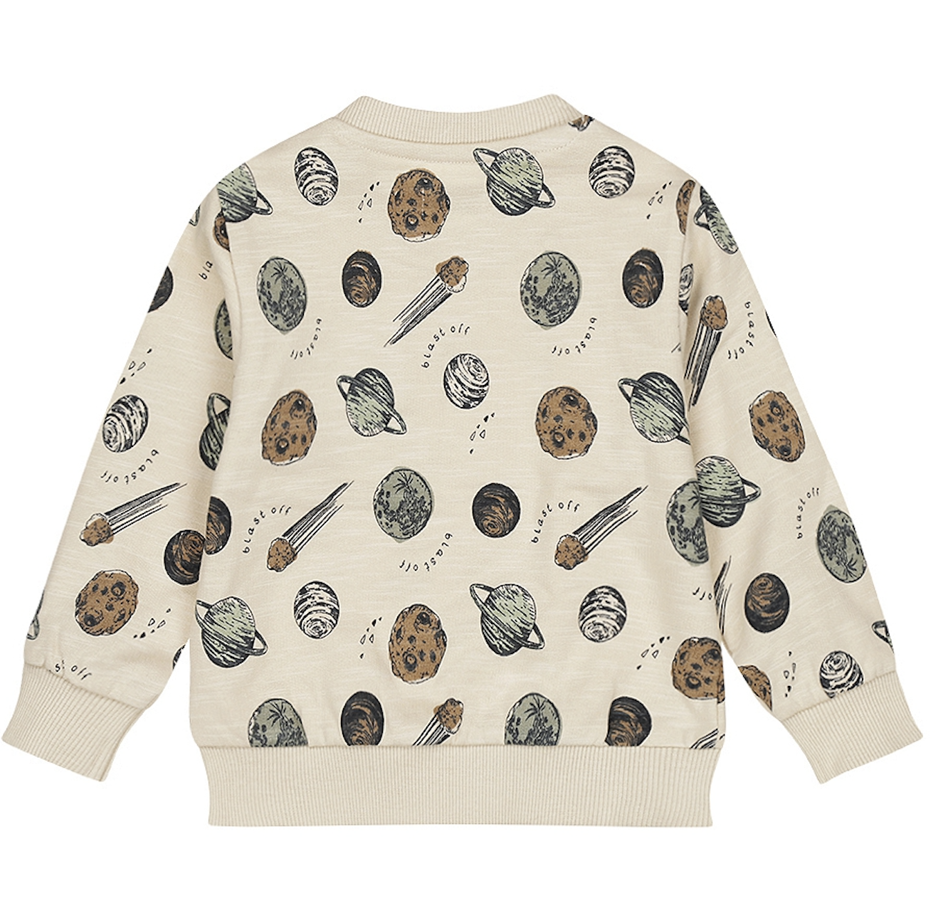 Dirkje - Trui - Sweater - Planeten - Space - Pebble