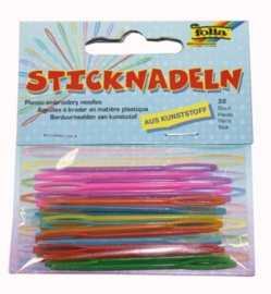 Plastic - Borduurnaalden - Set - Van - 32 - Stuks