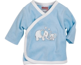 Playshoes - Wikkel - Shirt - Nicki - Olifant - Blauw - Maat 56