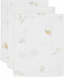 Jollein - Baby - Washandjes - Lovely Birds - Set van 3