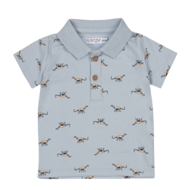 Dirkje - T-shirt - Polo - Lichtblauw - Dino's