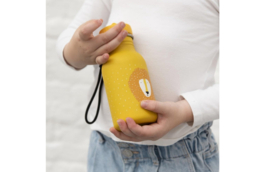 Trixie - Drinkfles - Mr. Lion - Leeuw - RVS waterfles - Lekvrij - 350ml - Geel