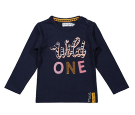 Dirkje -  T-shirt - Navy - Wild - One