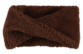 Sarlini - Sjaal - Hoofdband - Mid - Brown - Teddy