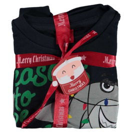 Kids - Kerstsweater - Kersttrui - Haai - Maat 92/98