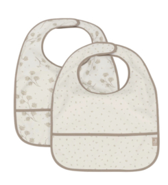 Jollein slab - Waterproof - Leafy Dreams - 2 stuks