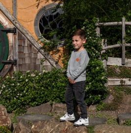 Koko Noko - Sweater - Grijs -  Maat 140