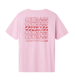 Name It - T-shirt - Fadda - Backprint - Roze