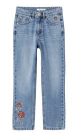 Name It - Broek - Rose - Straight jeans - Light blue denim