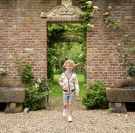 Koko Noko - Korte - Broek - 2 stuks - Geel - Grijs - Maat 104