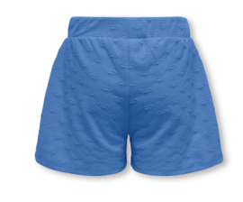 Only Girls - Korte Broek - KOGSIMONE - Hartjes - Blauw