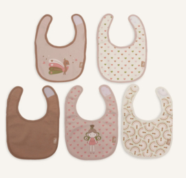 Jollein - Slabben Jersey - Waterproof - Soft Plumes - 5 Stuks
