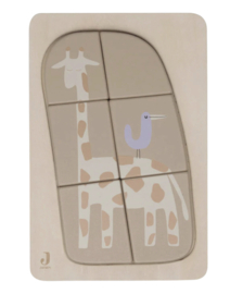 Jollein - Houten - Puzzel - Giraffe - Jungle Jambo
