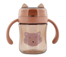 Trixie - 360° drinkbeker met handvatten - Mrs. Cat