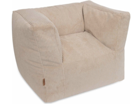 Jollein - Fauteuil - Corduroy - Naturel