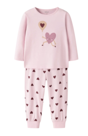 Name It - Pyjama - NMFNIGHTSET - Cutie - Hartjes