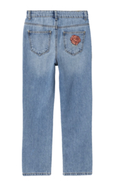 Name It - Broek - Rose - Straight jeans - Light blue denim