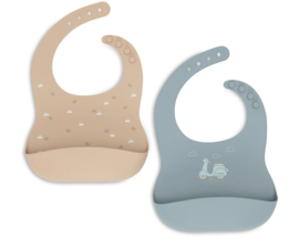 Jollein - Baby - Slabben - On the go - 2 stuks
